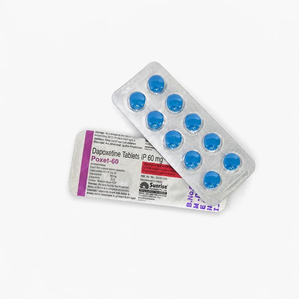Dapoxetine POXET-60 fotka 2