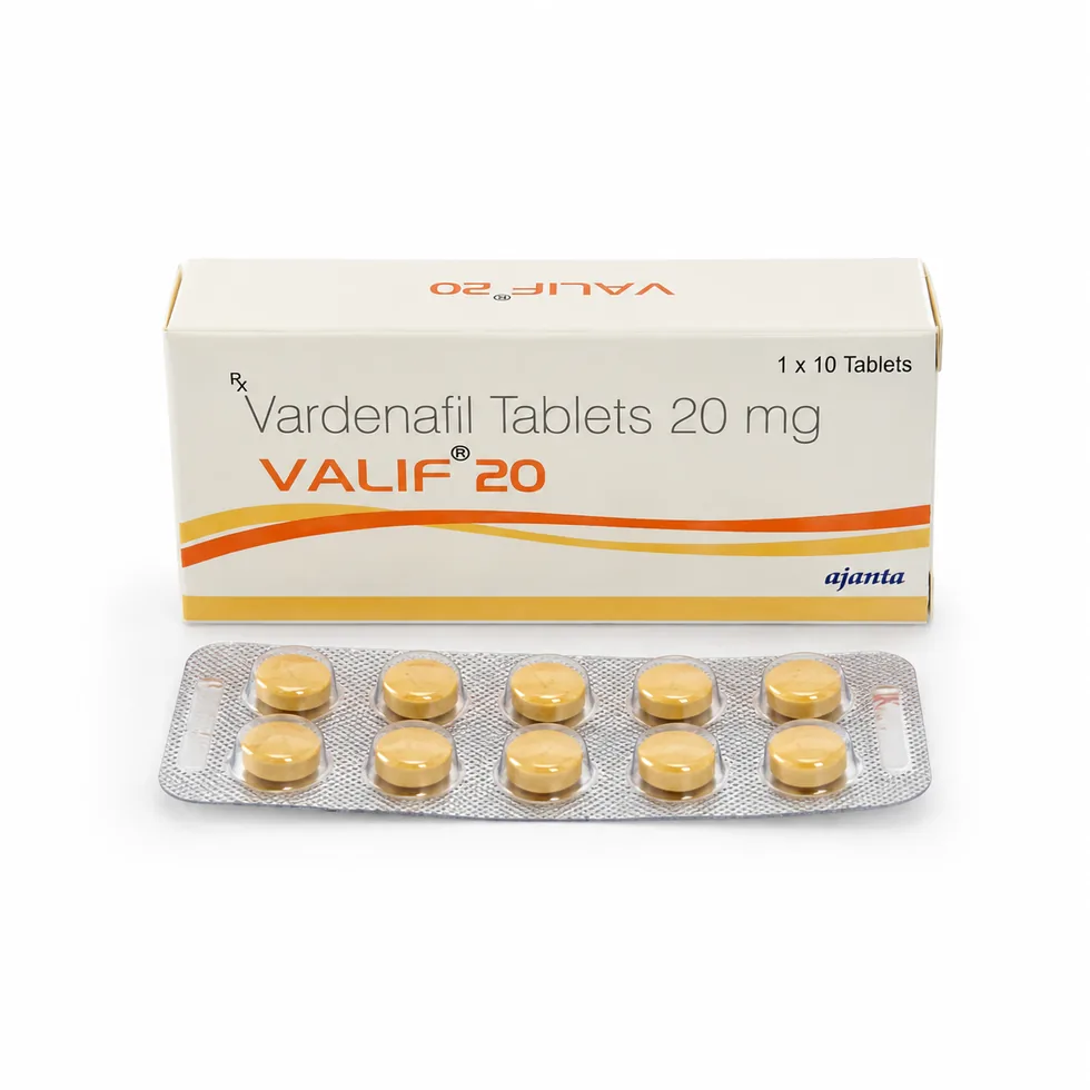 Valif 20 mg produktová fotografia