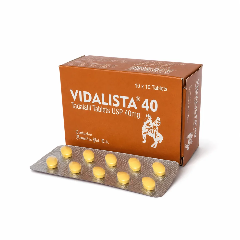 Vidalista 40 mg produktová fotografia
